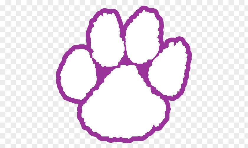 Tiger Clemson University Tigers Football Paw Baseball PNG