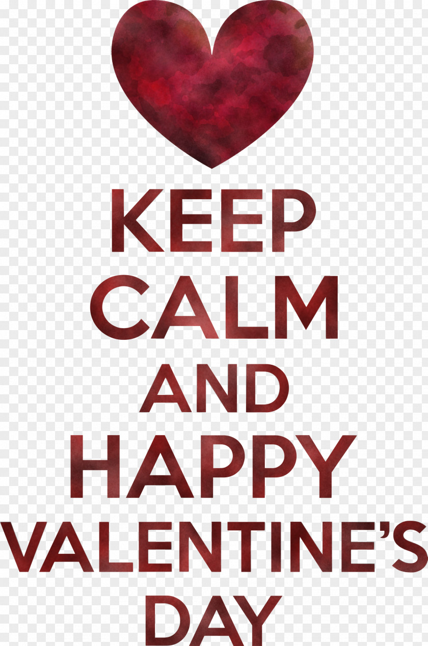 Valentines Day Keep Calm PNG