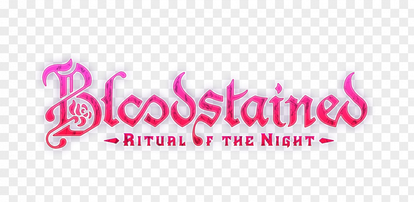 Bloodstained: Ritual Of The Night Logo Brand Font PNG