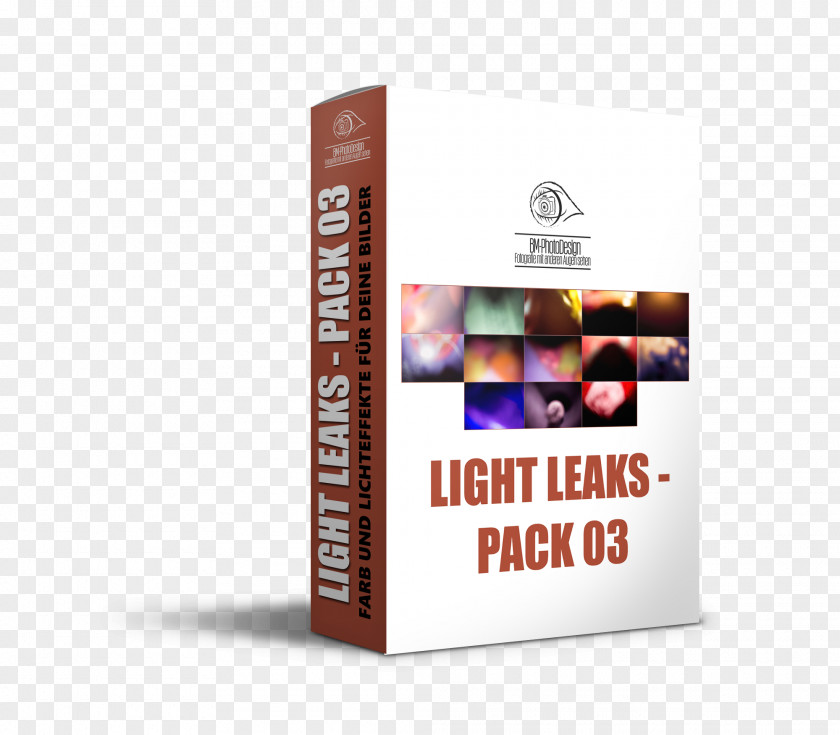 Light Leaks Brand Product Design Font PNG