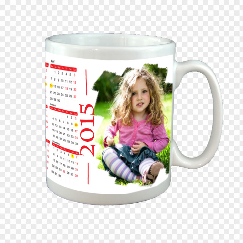 Mug Coffee Cup Calendar Photography Child PNG