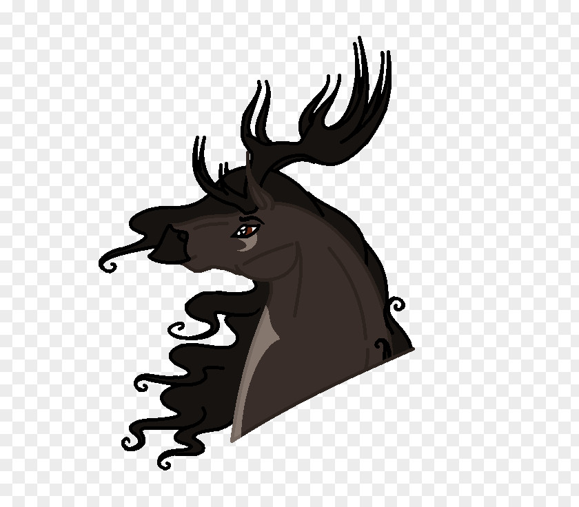 Reindeer Horse Antler Cartoon PNG