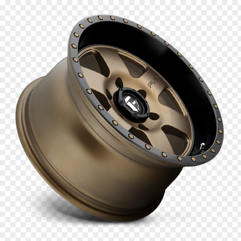 Bronze Custom Wheel Rim Fuel PNG