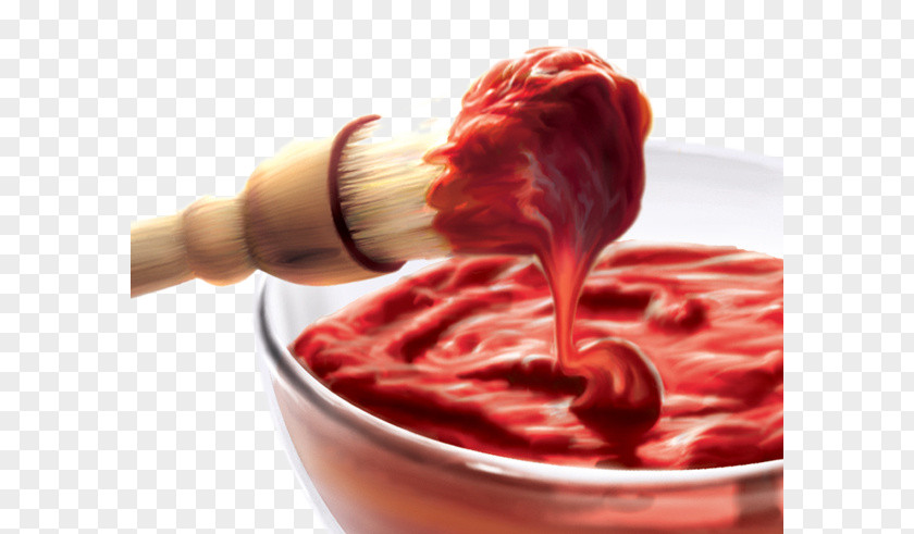 Glass Bowl Of Strawberry Jam PNG