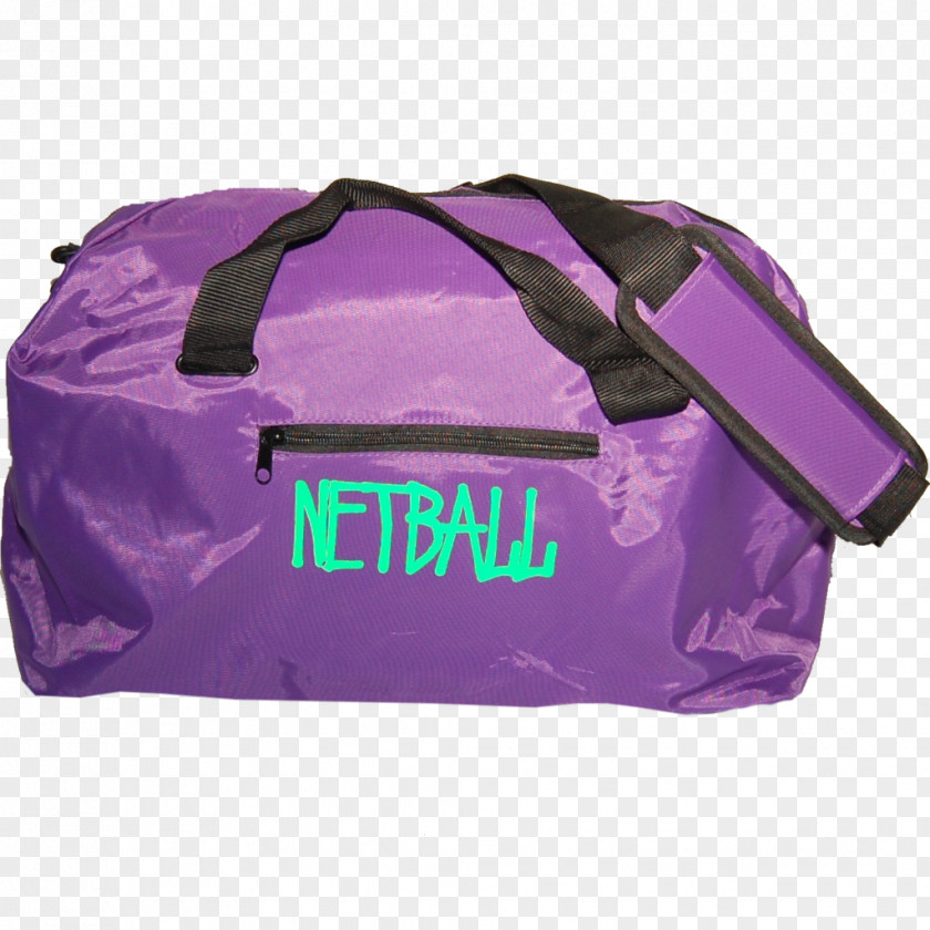 Netball Sisters N Sport T-shirt Bag Purple PNG