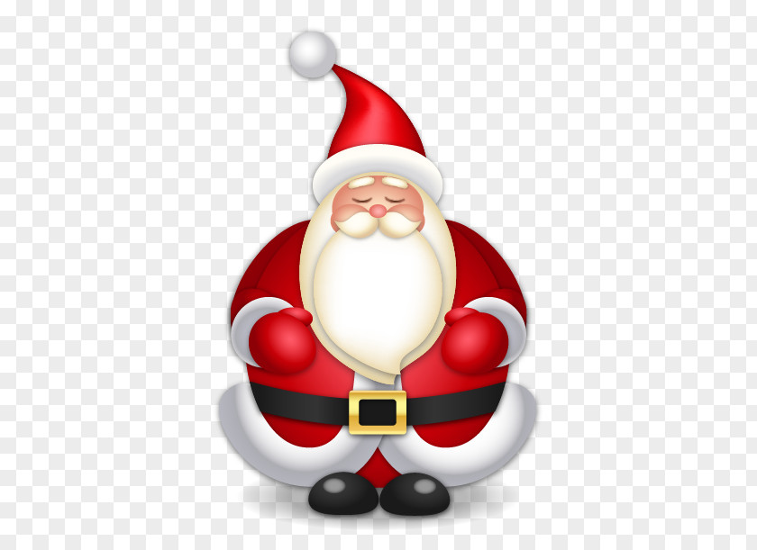 Christmas Ornament Santa Claus PNG