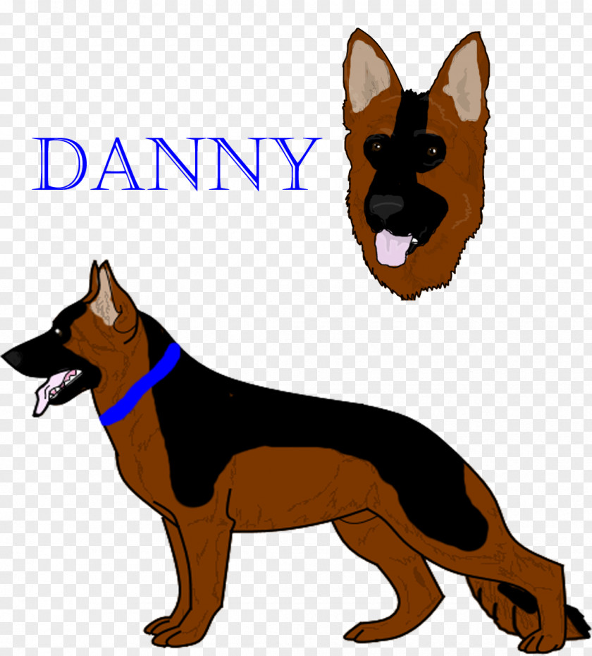 Danny Dog Breed German Shepherd Illustration Clip Art Snout PNG