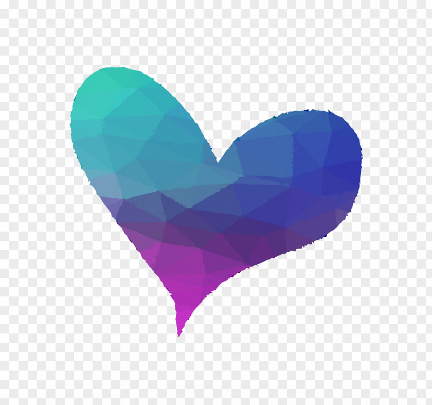 Heart Purple Font M-095 PNG