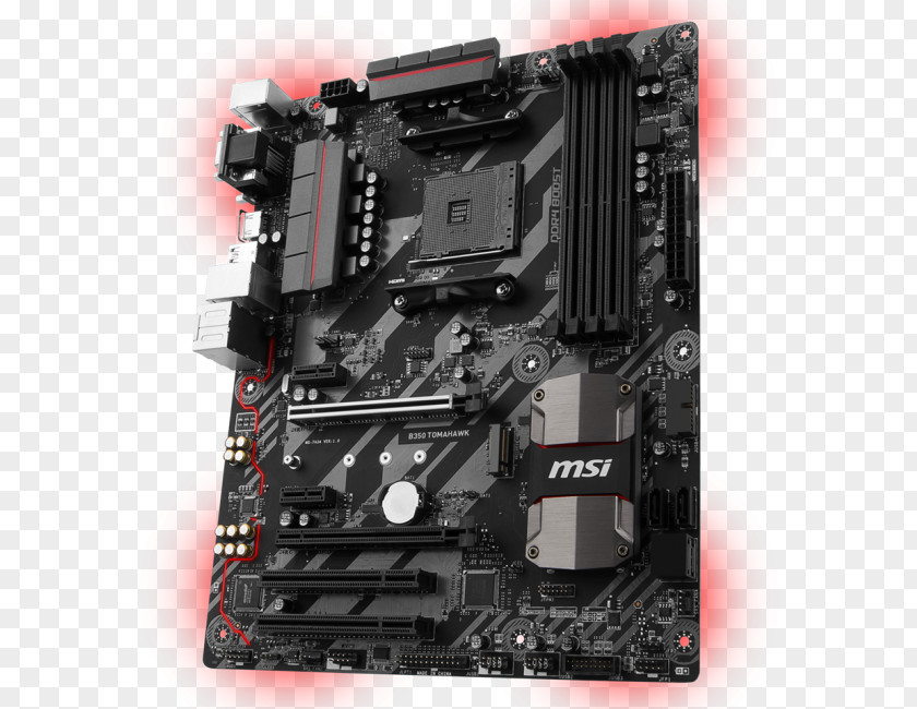 Msi Socket AM4 ATX Serial ATA Motherboard HDMI PNG