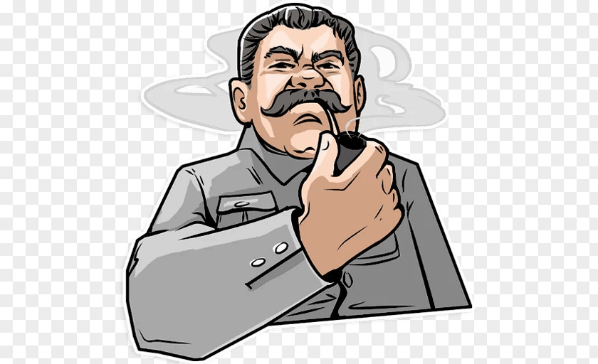 Stalin Mustache Joseph Telegram Sticker Moustache Clip Art PNG