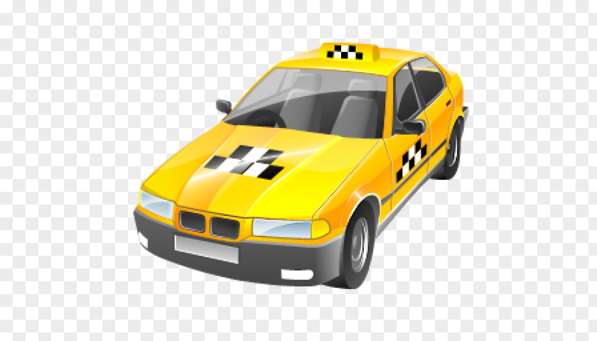Taxi Udaipur Yellow Cab Car Rental PNG