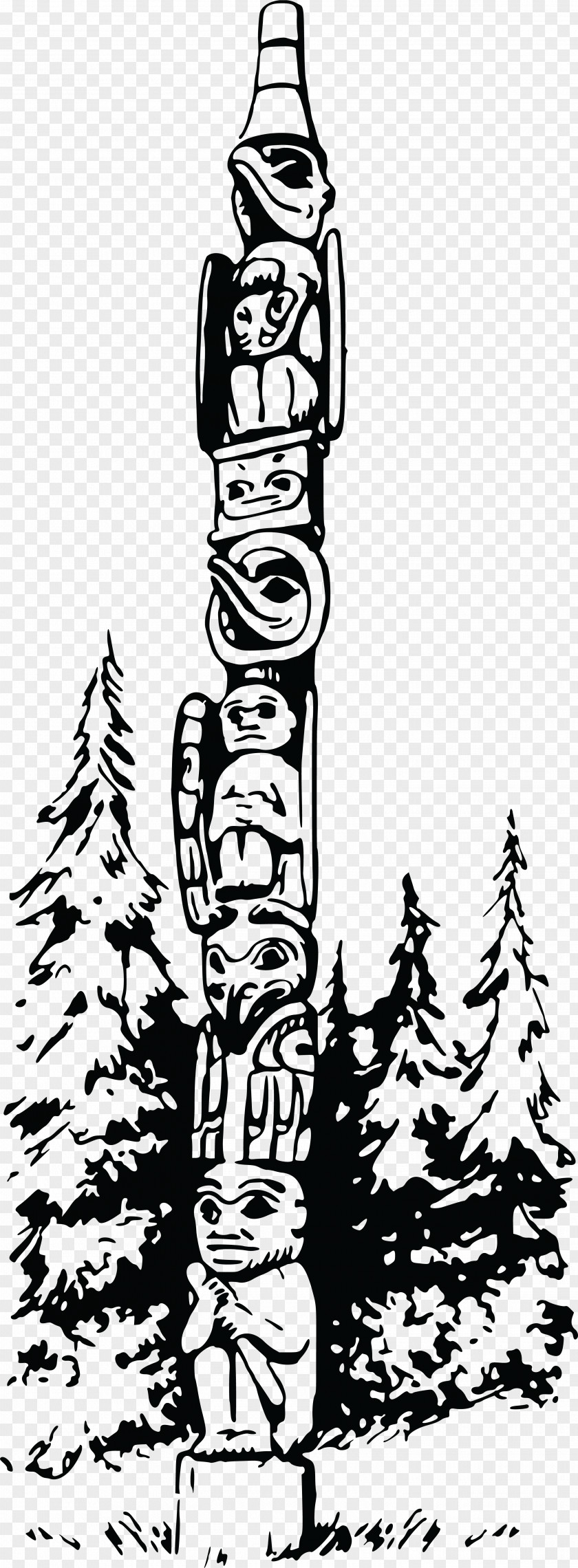 Totem Pole Clip Art PNG