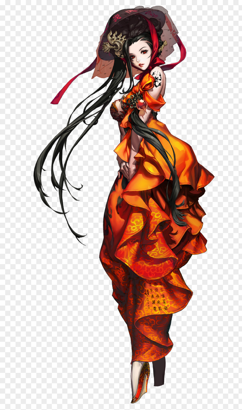 Blade And Soul Concept Art & Character Video Games PNG