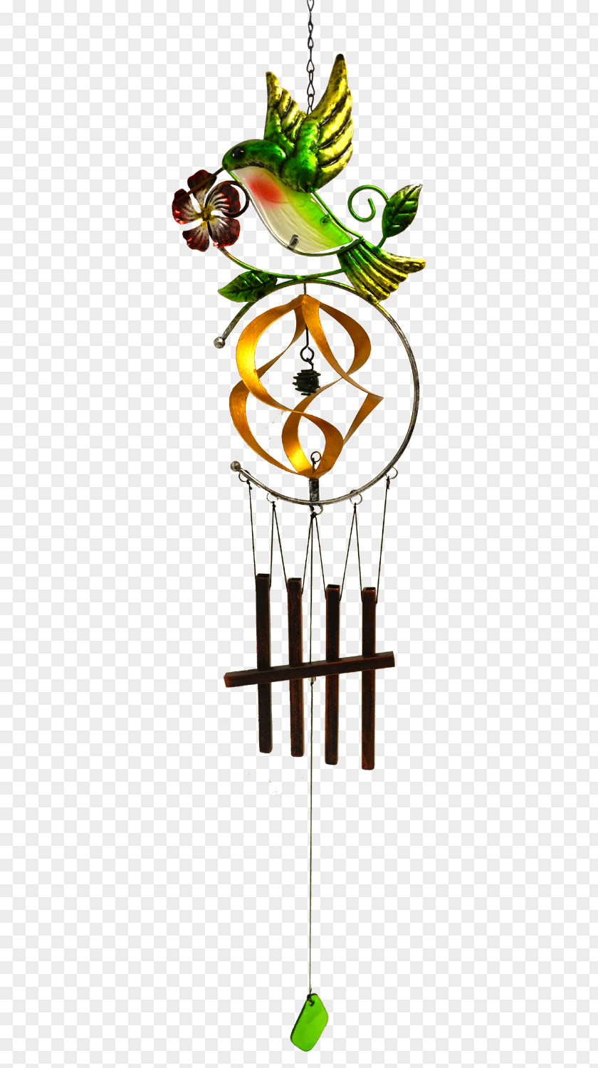 Hummingbird Garden Signs Great World Company Stained Glass With Spiral Wind Chime Clip Art Illustration Flower PNG