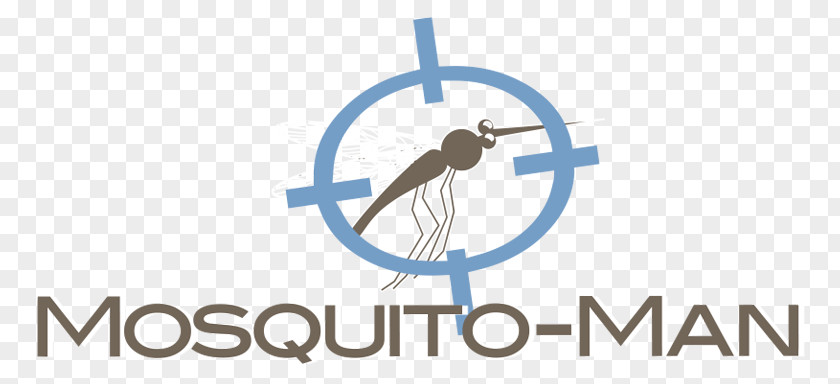 Mosquito Man Logo Brand Product Design Font PNG