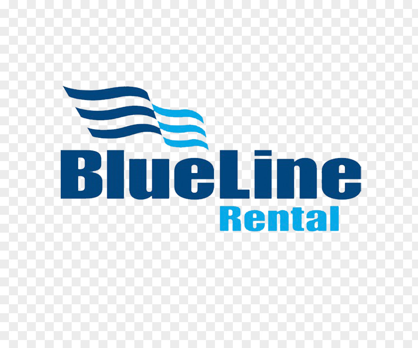 BlueLine Rental Submersible Pump Sewerage Logo PNG