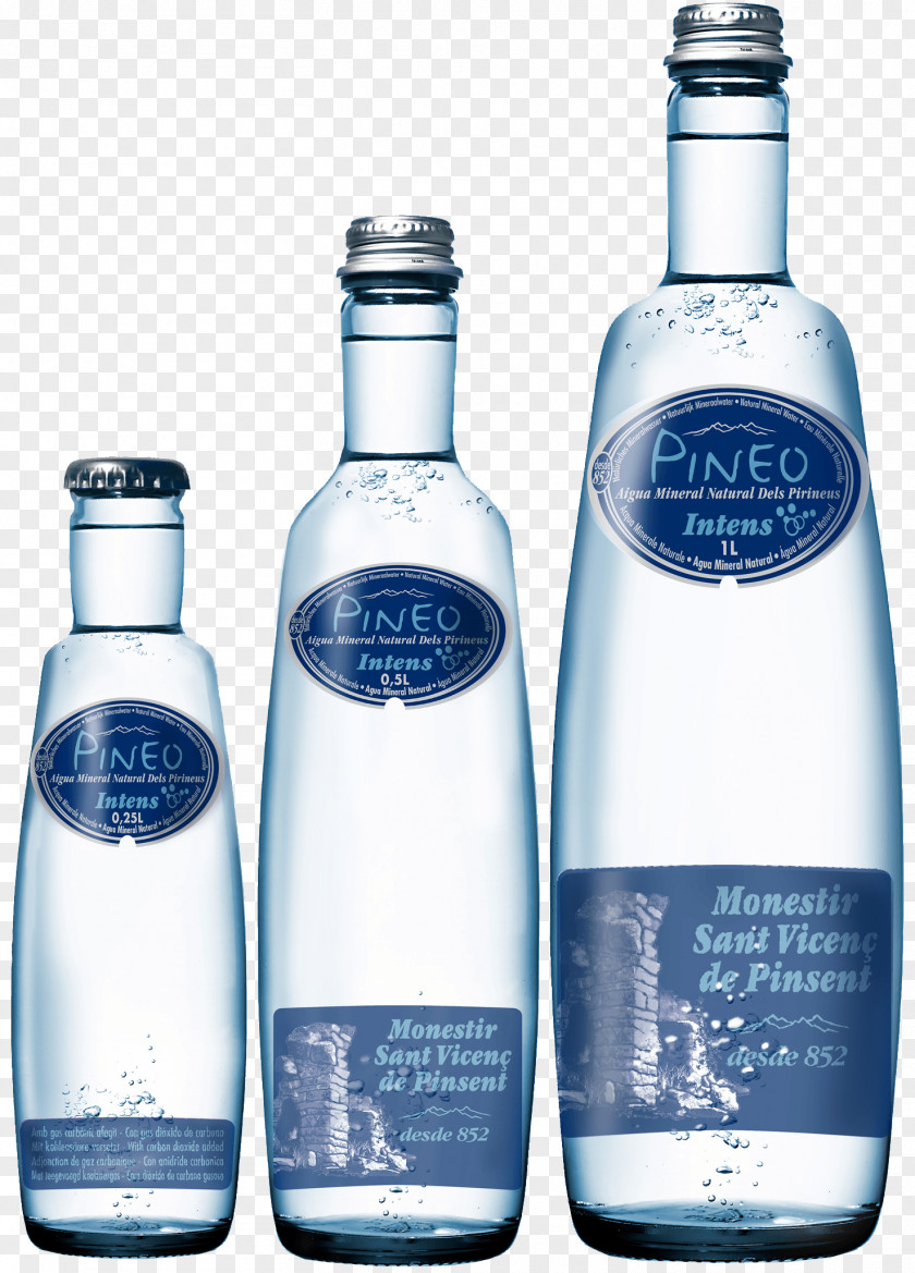Bottle Mineral Water Bottled Glass Fizzy Drinks PNG