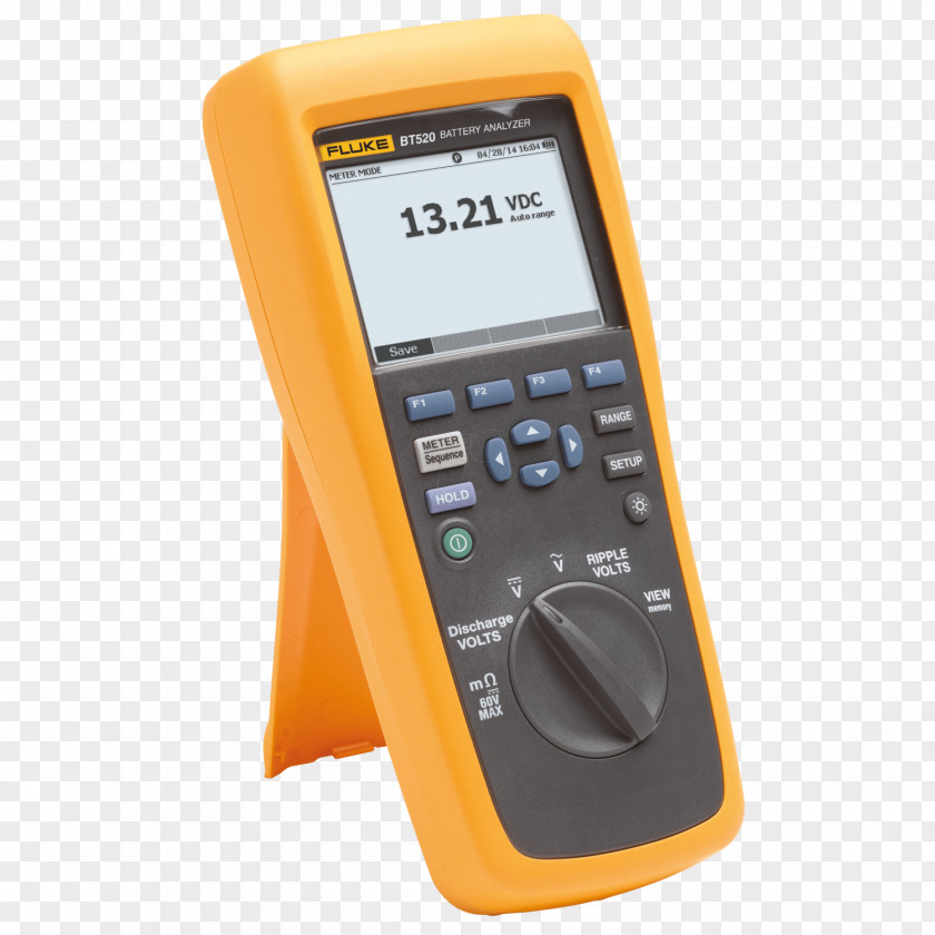 Fluke Corporation Multimeter Electric Battery BT521 Advanced Analyzer Ground PNG