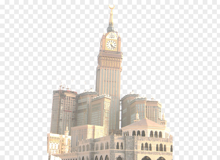 Hotel Abraj Al Bait Great Mosque Of Mecca Kaaba Makkah Royal Clock Tower Medina PNG