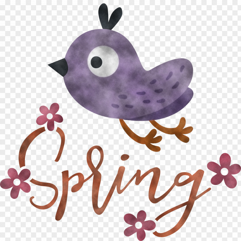 Spring Bird PNG