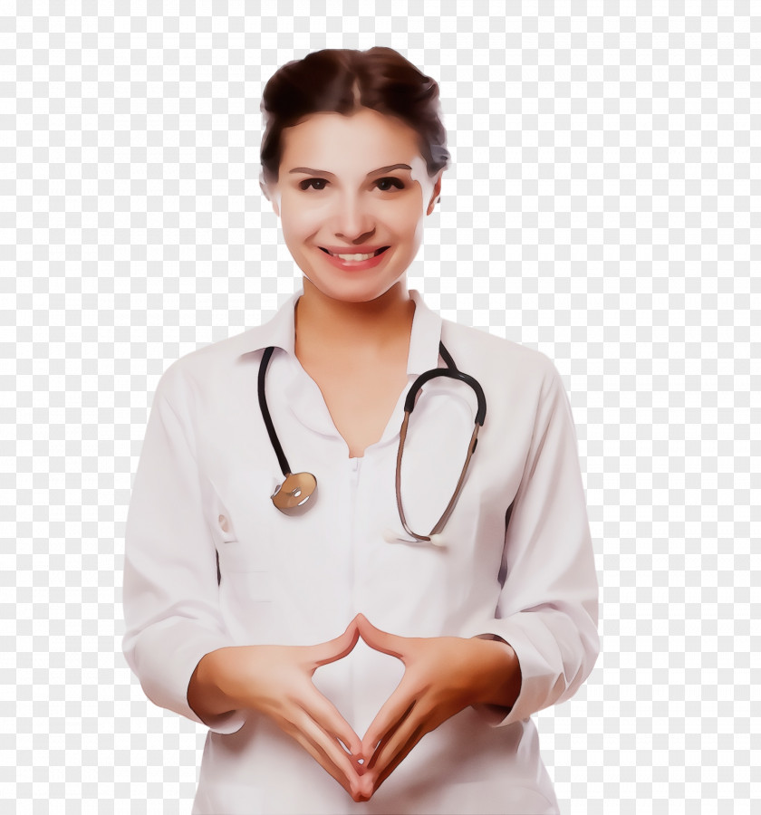 Hand Neck Stethoscope PNG