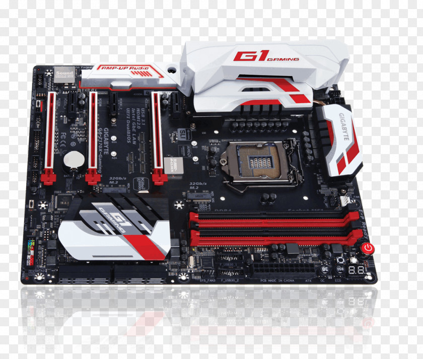 Intel High-Performance Gaming & Audio Mother Board Z170X-Gaming G1 LGA 1151 ATX Motherboard PNG