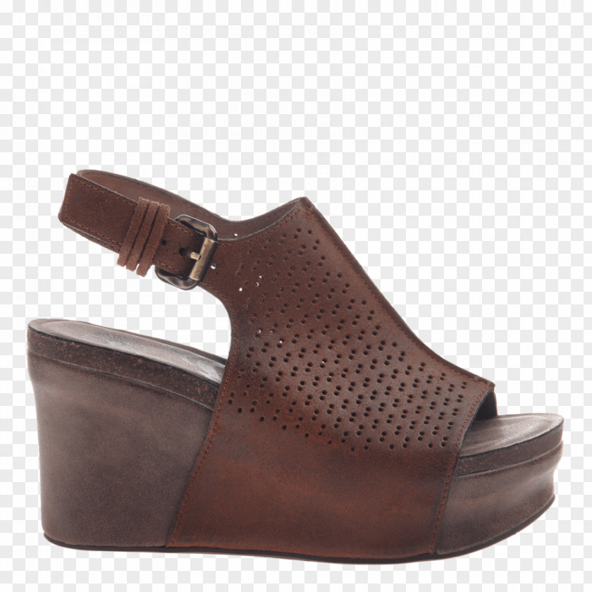 Sandal Wedge Shoe Slingback Footwear PNG