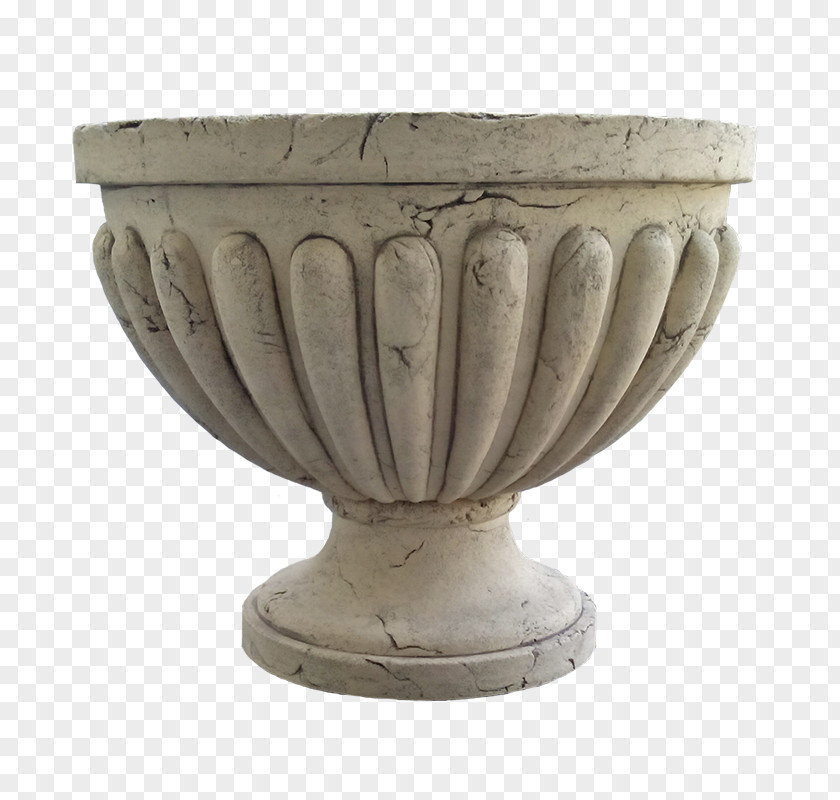 Vase Ceramic Urn Stone Carving Pottery PNG