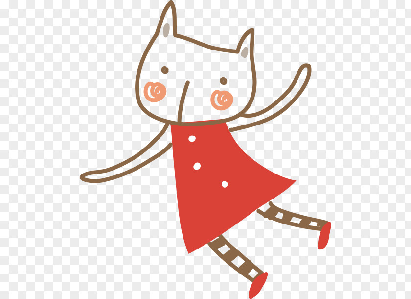 Cartoon Cat Adobe Illustrator Clip Art PNG