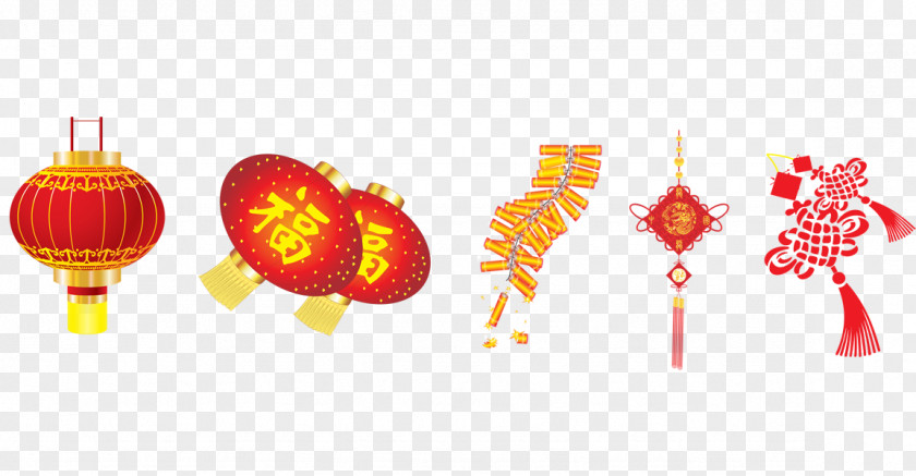 New Year Chinese Vector Graphics Firecracker Image PNG