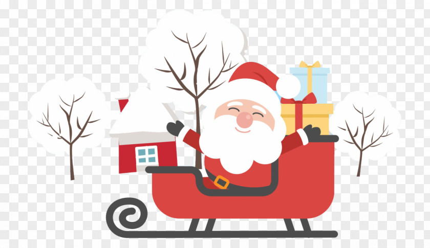 Santa Claus Christmas Tree Suit PNG
