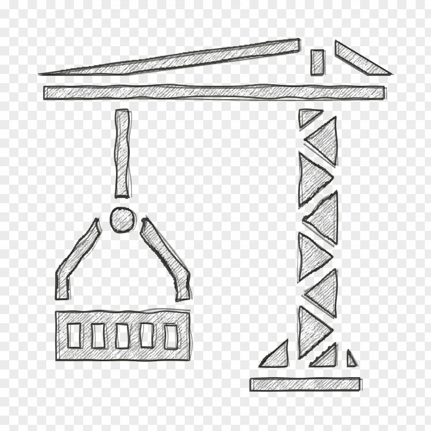 Shipping Icon Crane PNG