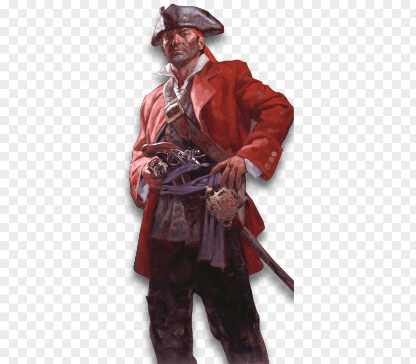 Watercolor Pirate Samuel Bellamy Piracy Jack Sparrow Shipwreck PNG