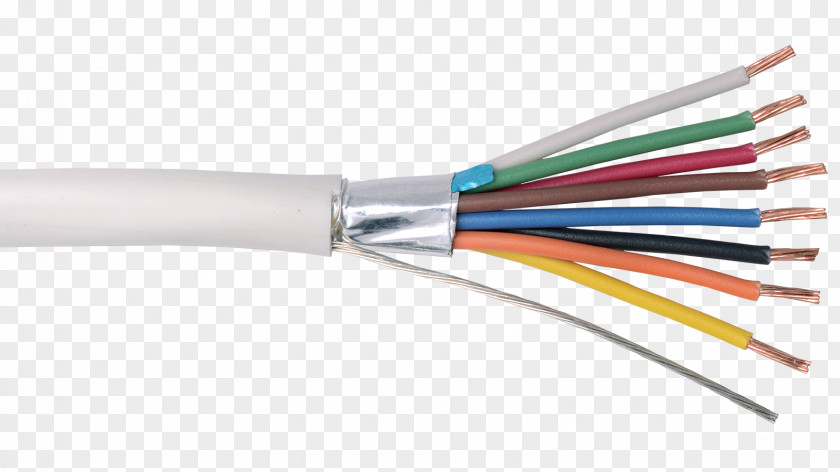 Wires American Wire Gauge Shielded Cable Coaxial Electrical Conductor Plenum PNG