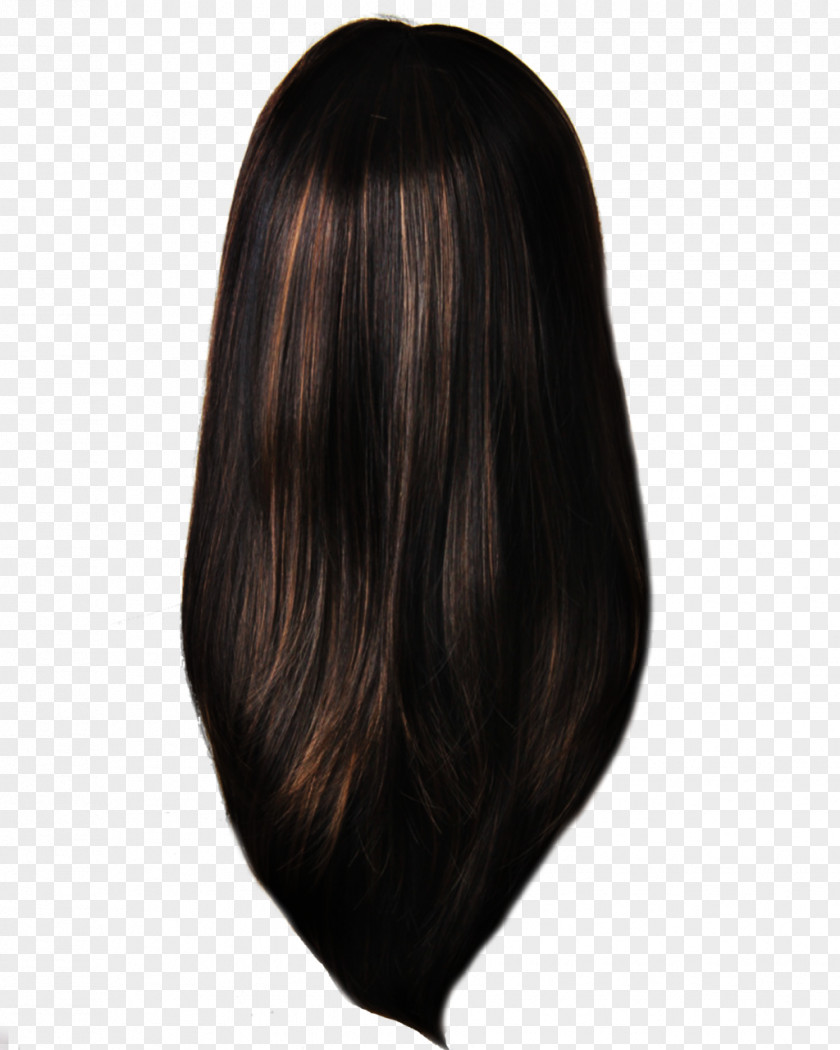Women Hair Image Black Coloring Brown Wig PNG