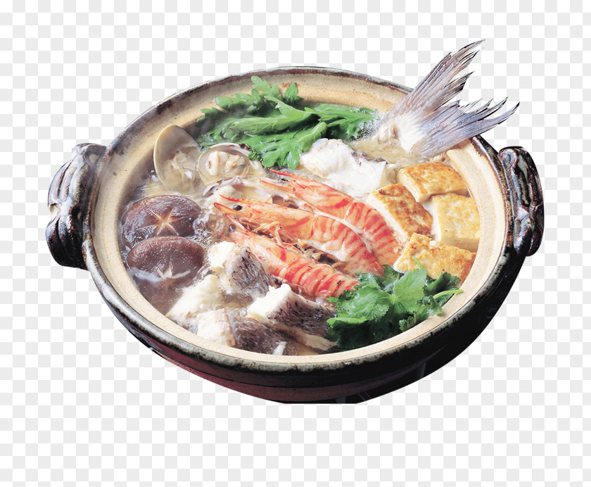 Fish Stew Pot Hot Nabemono Shabu-shabu Japanese Cuisine Clam PNG