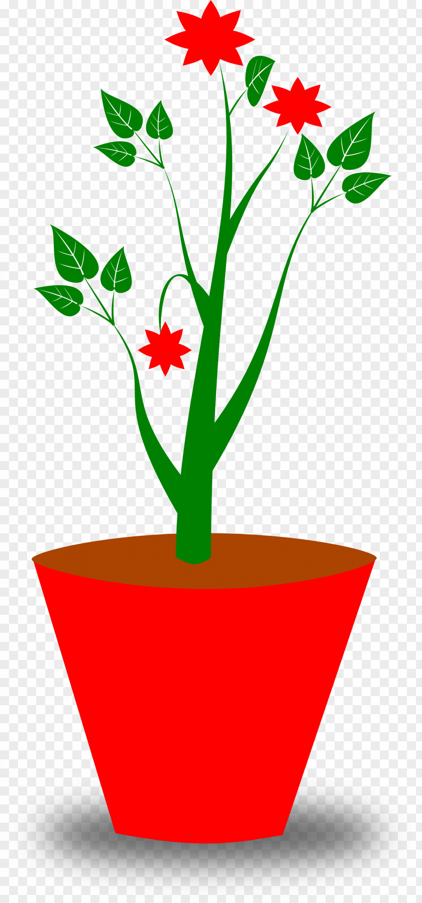 Flower Pot Flowerpot Houseplant Clip Art PNG