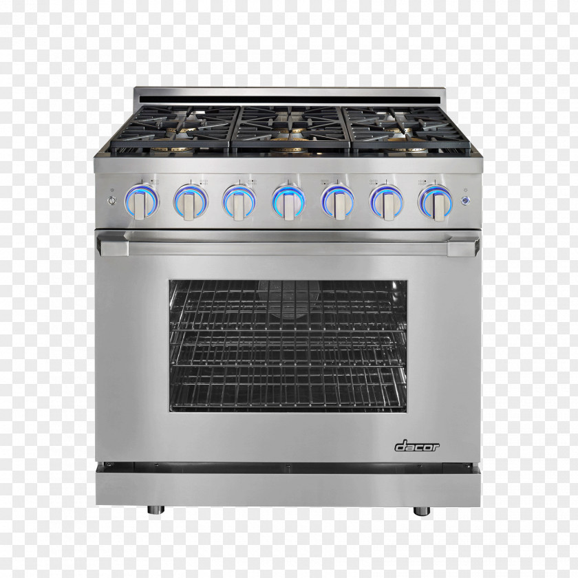 Gas Stoves Dacor Cooking Ranges Refrigerator Home Appliance Burner PNG