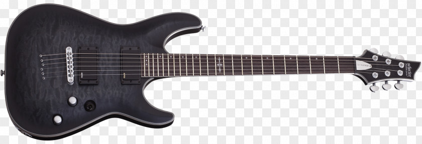 Guitar Schecter C-1 Hellraiser FR Research String Instruments PNG