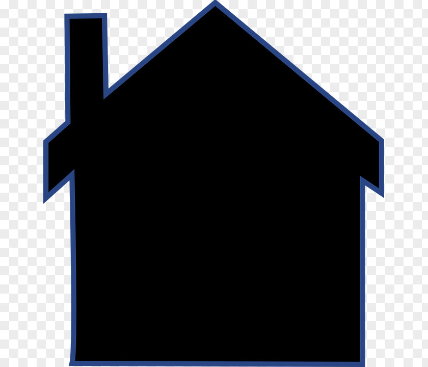 House Silhouette Clip Art PNG