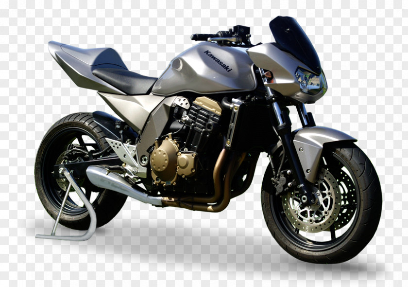 Motorcycle Exhaust System Tire Kawasaki Z750 Z Series PNG