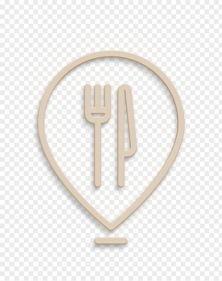 Pin Icon Restaurant Elements Placeholder PNG