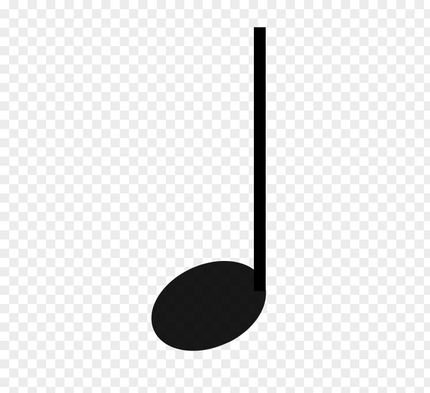 Quarter Note Musical Eighth Rest PNG