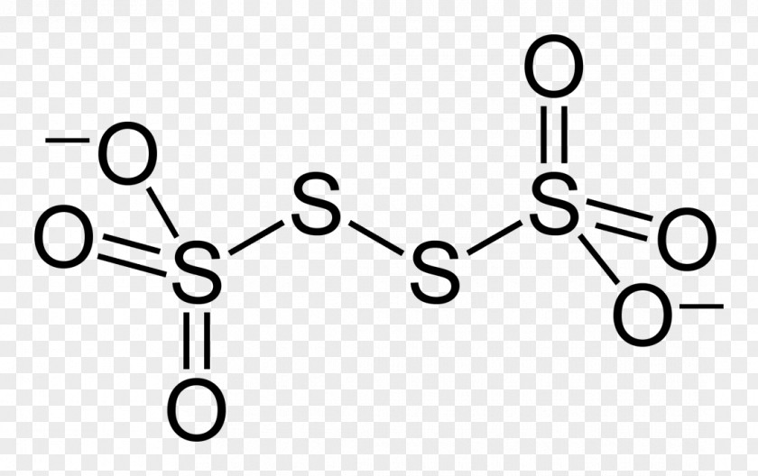 Sulfur Trioxide Sodium Thiosulfate Acid Tetrathionate Oxidation State PNG