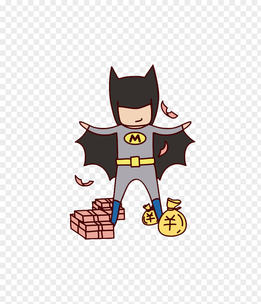 Cartoon Batman Animation PNG