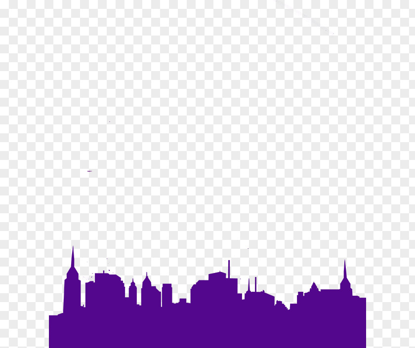 City Silhouette Poster PNG