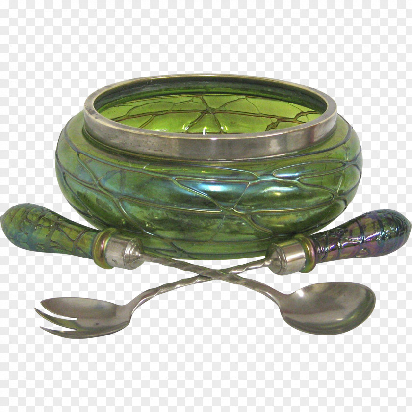 Glass Bowl Art Tongs PNG