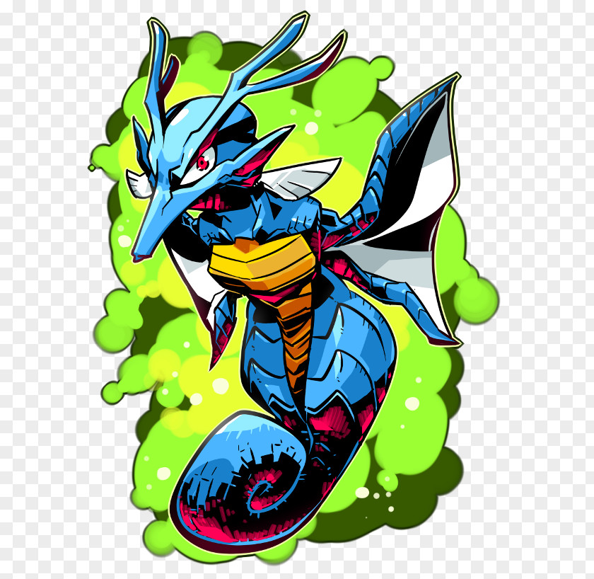 Kingdra Pokemon Clip Art Illustration Artist Image Plants PNG