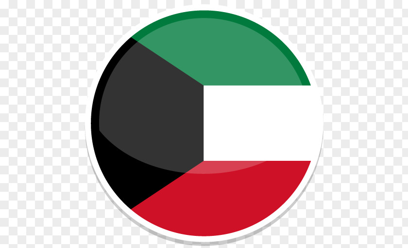 Kuwait Circle Green Font PNG