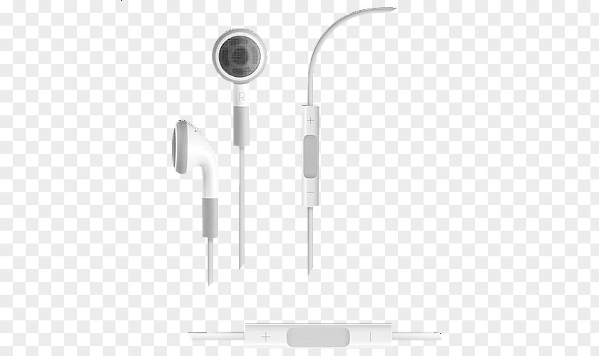 Microphone Apple Earbuds Headphones Écouteur Phone Connector PNG